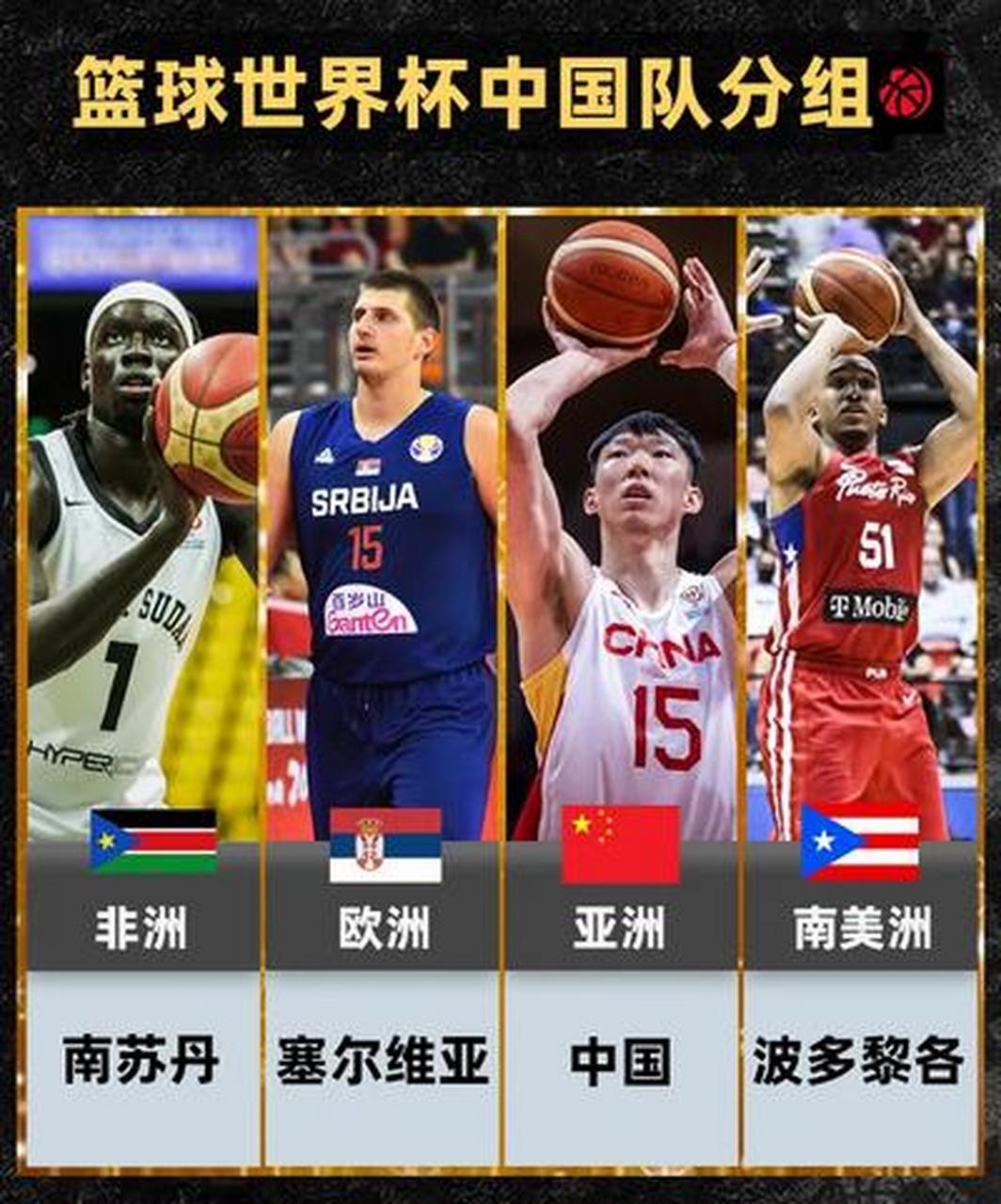 ju11.co-篮球世界杯分组出炉，强弱组合均有亮点